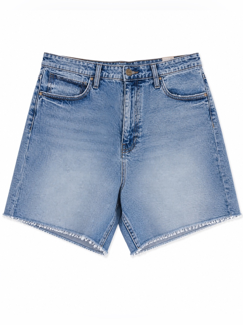 Kut from the Kloth Faded Blue Denim Cutoff Shorts